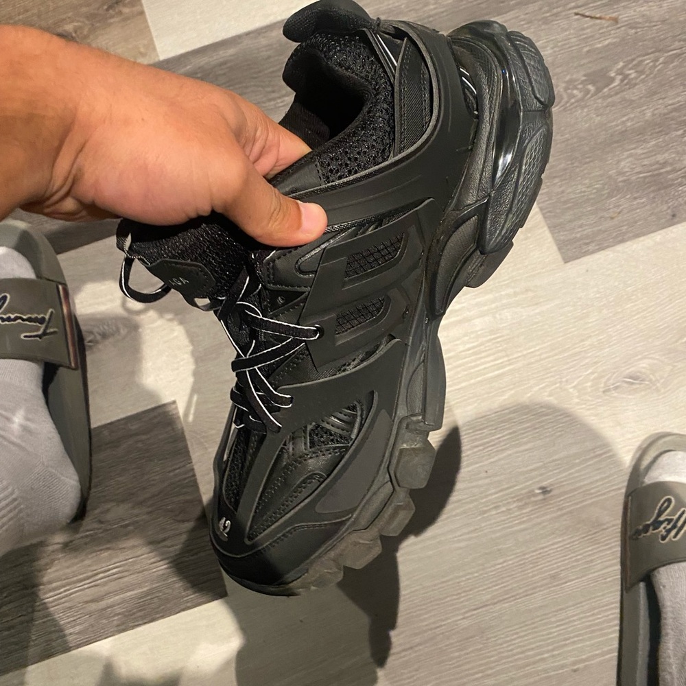Black Balenciaga track